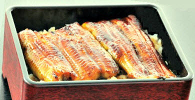 Japanese Eel Box Unajuu 鰻重 Japanese Eel Box Unajuu 鰻重