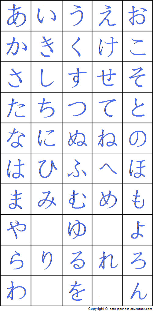 japanese essay in hiragana